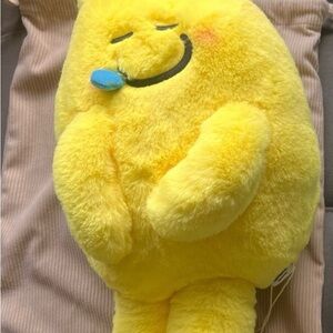 Sleepy Lemon8 Yellow lemon plush w/ dust bag